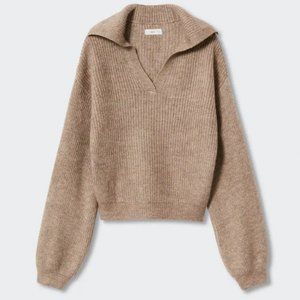 Mango Polo knit sweater
